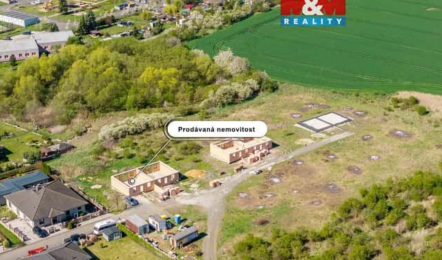 Prodej stavebního pozemku 827 m², Hrušovany, okres Chomutov