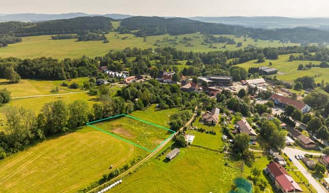 Prodej stavebního pozemku 2 259 m², Vyšší Brod, okres Český Krumlov