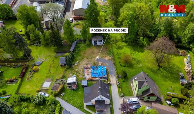 Prodej stavebního pozemku 1 036 m², Nové Město pod Smrkem, okres Liberec