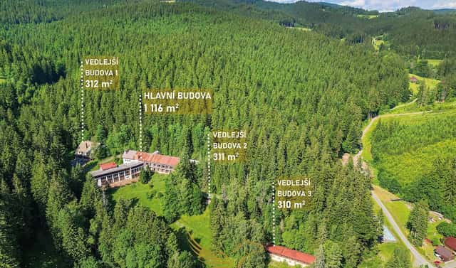 Prodej ubytovacího objektu 4 400 m², Velké Karlovice, okres Vsetín