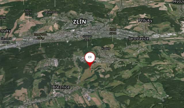 Prodej pole 2 635 m², Březnice, okres Zlín