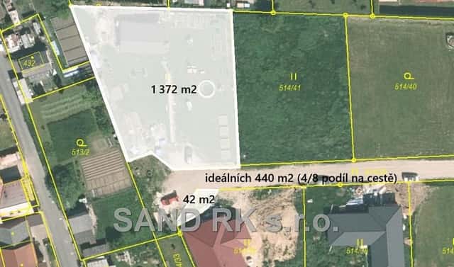 Prodej stavebního pozemku 1 414 m², Chodov, okres Domažlice