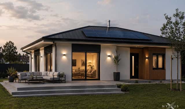 Prodej domu 100 m² s pozemkem 1 157 m², Průběžná, Chleby, okres Nymburk