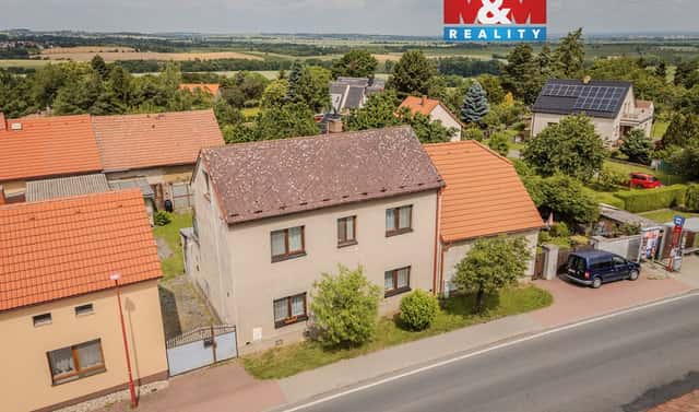 Prodej domu 159 m² s pozemkem 1 306 m², Červené Pečky – Bojiště, okres Kolín