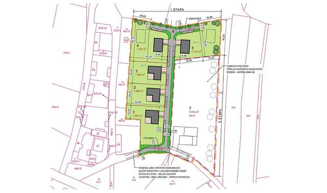 Prodej stavebního pozemku 8 669 m², Zbizuby – Makolusky, okres Kutná Hora