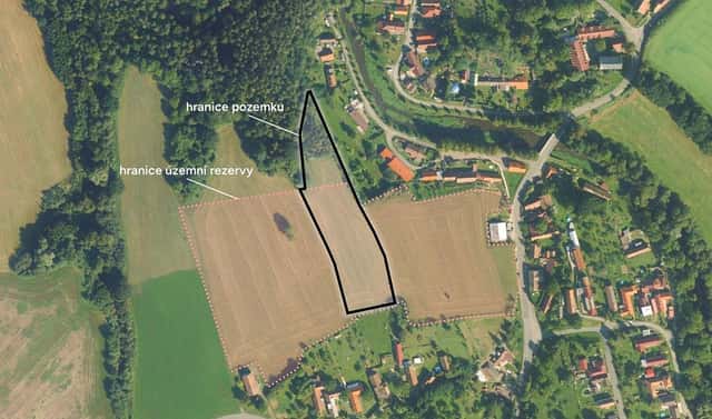Prodej stavebního pozemku 8 684 m², Ronov nad Doubravou – Mladotice, okres Chrudim