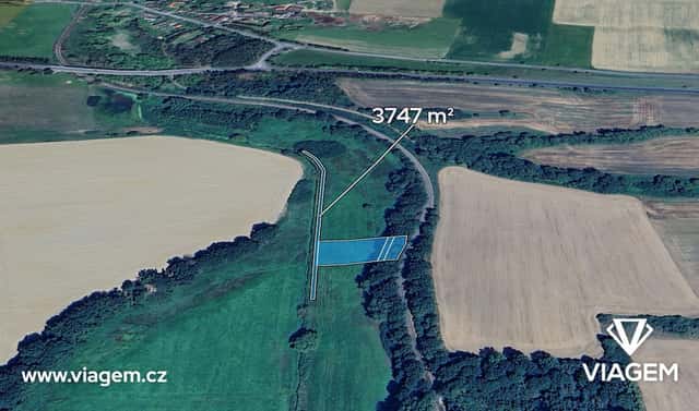 Prodej pole 1 320 m², Mileč, okres Plzeň-jih