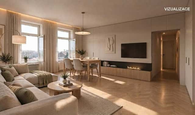 Prodej bytu 2+1 53 m², Antonína Macka, Brno – Ponava, okres Brno-město