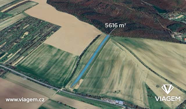 Prodej pole 702 m², Lovčice, okres Hodonín