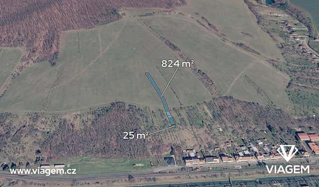 Prodej pole 849 m², Šumice, okres Uherské Hradiště
