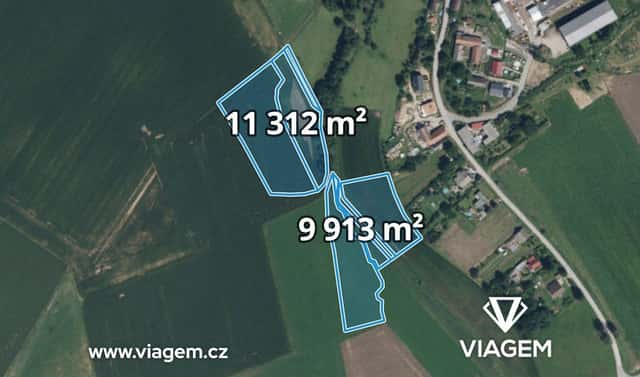 Prodej pole 884 m², Zaloňov, okres Náchod
