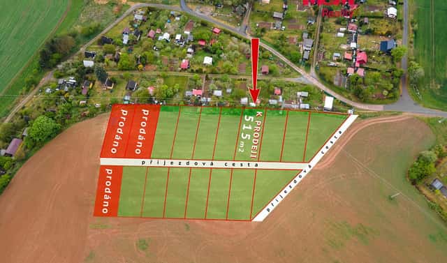 Prodej pole 515 m², Moravská Třebová, okres Svitavy