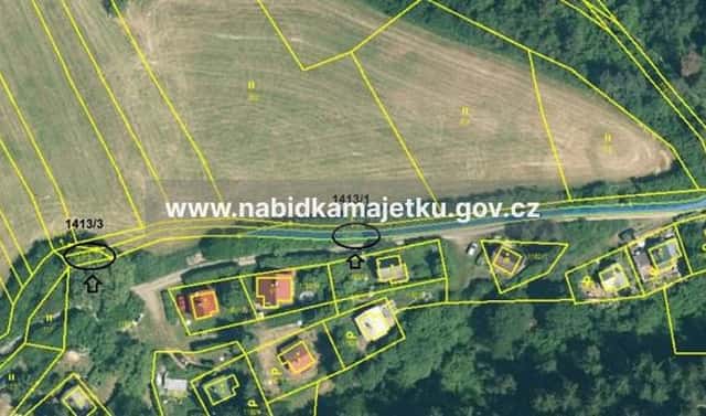 Prodej pozemku 372 m², Pláně, okres Plzeň-sever