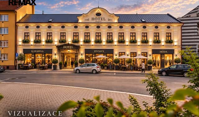 Prodej nájemního domu, činžáku 1 123 m², Nádražní, Jindřichův Hradec – Jindřichův Hradec II