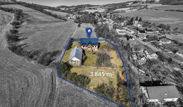 Prodej domu 500 m² s pozemkem 3 845 m², Libina, okres Šumperk