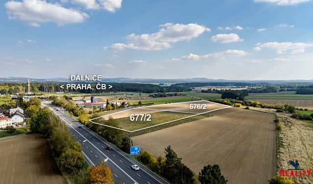 Prodej komerčního pozemku 37 001 m², Tábor – Měšice
