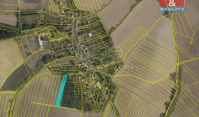 Prodej pole 2 307 m², Honětice, okres Kroměříž