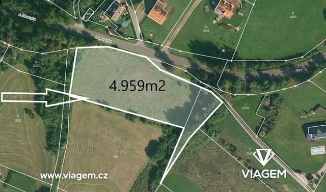 Prodej pole 4 959 m², Malé Svatoňovice, okres Trutnov