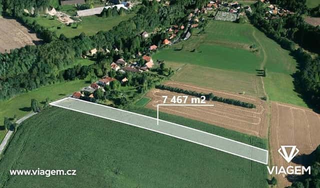 Prodej pole 622 m², Vilémov, okres Havlíčkův Brod