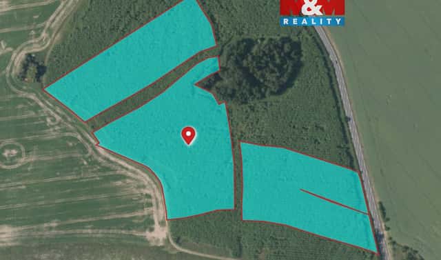 Prodej pole 57 889 m², Bezvěrov – Chudeč, okres Plzeň-sever