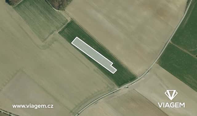 Prodej pole 948 m², Velký Borek, okres Mělník