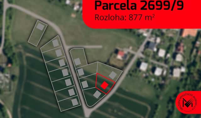 Prodej stavebního pozemku 877 m², Pod Stráží, Želechovice nad Dřevnicí, okres Zlín