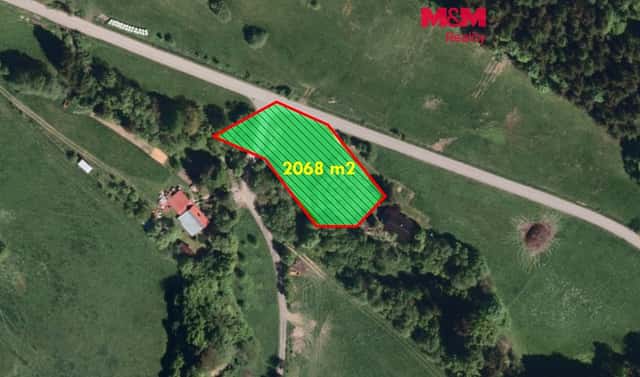 Prodej louky 2 068 m², Nový Hrozenkov, okres Vsetín