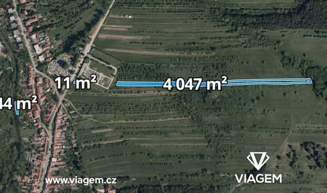 Prodej zahrady 1 058 m², Velká nad Veličkou, okres Hodonín