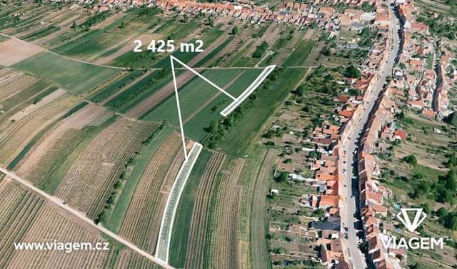 Prodej pole 1 212 m², Kostice, okres Břeclav