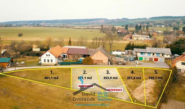 Prodej stavebního pozemku 351 m², Hořice – Libonice, okres Jičín