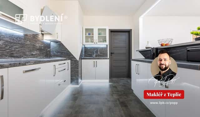 Prodej bytu 4+1 82 m², Maršovská, Teplice – Trnovany