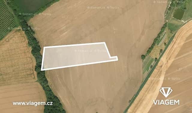 Prodej pole 2 614 m², Třebívlice, okres Litoměřice
