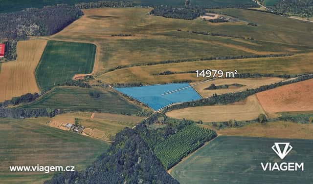Prodej pole 2 496 m², Chýnice, okres Praha-západ