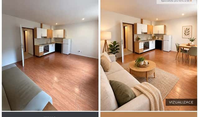 Pronájem bytu 1+kk 23 m², Na Odbočce, Trutnov – Horní Staré Město