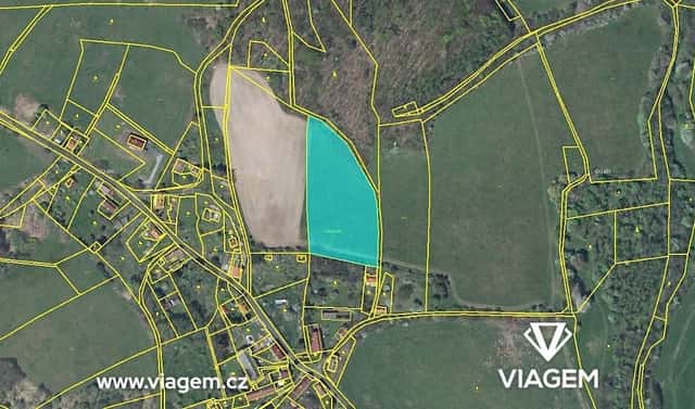 Prodej zahrady 7 720 m², Třebušín, okres Litoměřice