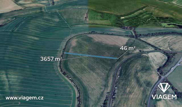 Prodej pole 771 m², Zdounky, okres Kroměříž