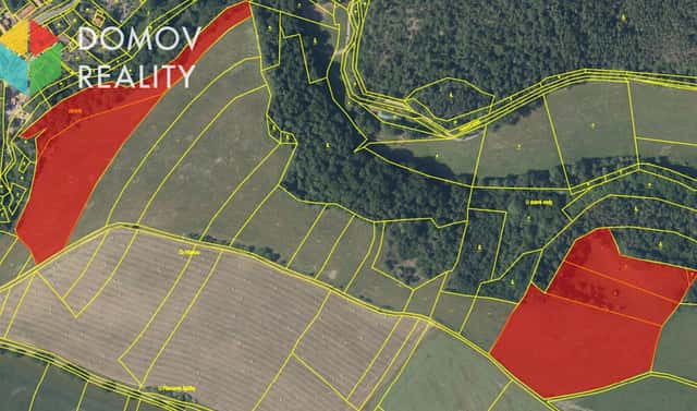 Prodej pole 41 343 m², Otročiněves, okres Beroun