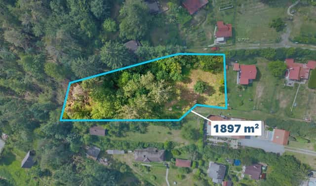 Prodej stavebního pozemku 1 897 m², Hrusice, okres Praha-východ