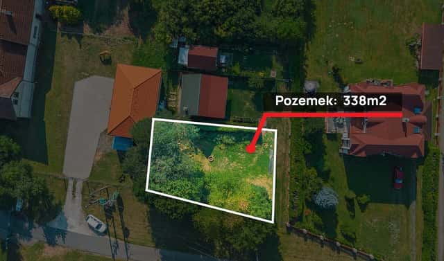 Prodej zahrady 338 m², Běstvina – Pařížov, okres Chrudim