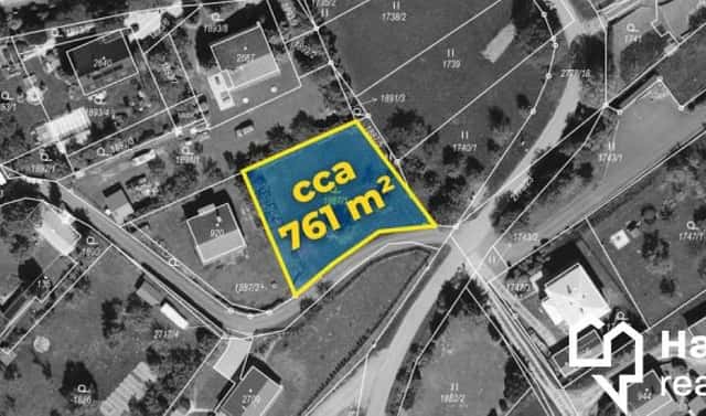 Prodej stavebního pozemku 761 m², Rusava, okres Kroměříž