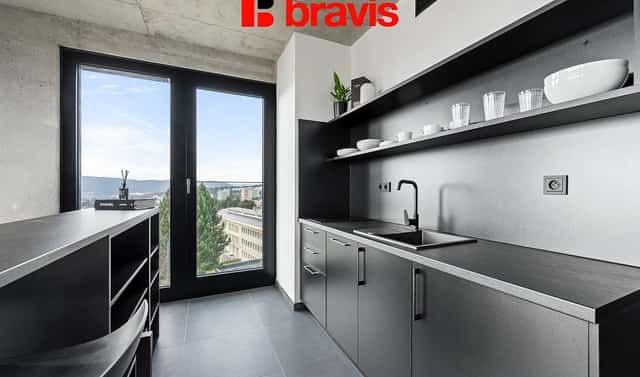 Pronájem bytu 2+kk 41 m², Královopolská, Brno – Žabovřesky, okres Brno-město