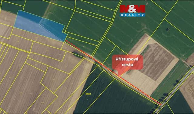 Prodej pole 9 520 m², Voděrady, okres Blansko