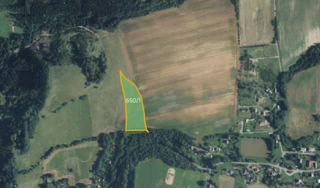 Prodej pole 14 751 m², Maletín – Starý Maletín, okres Šumperk