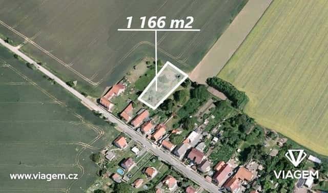 Prodej stavebního pozemku 194 m², Toušice, okres Kolín