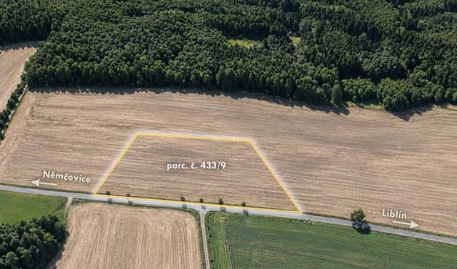 Prodej pole 14 171 m², Liblín, okres Rokycany