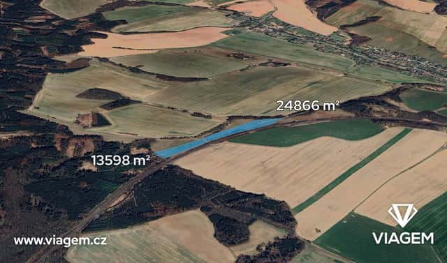 Prodej pole 12 821 m², Rudoltice, okres Ústí nad Orlicí
