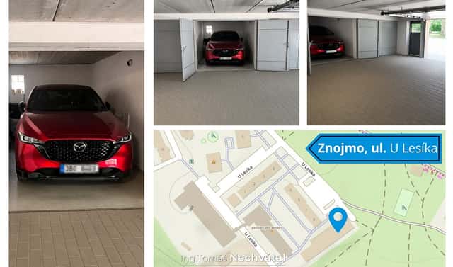 Prodej garáže, kam se vejde i menší SUV, U Lesíka, Znojmo