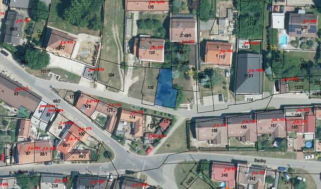 Prodej pozemku 170 m², Bzenec, okres Hodonín