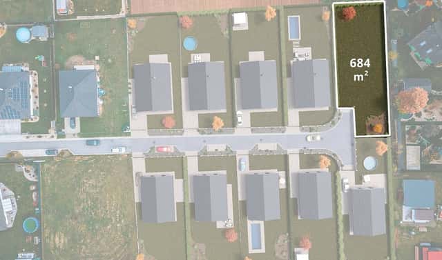 Prodej stavebního pozemku 684 m², Labské Chrčice, okres Pardubice