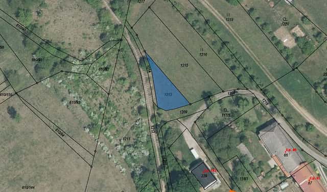 Prodej pozemku 73 m², Bělov, okres Zlín